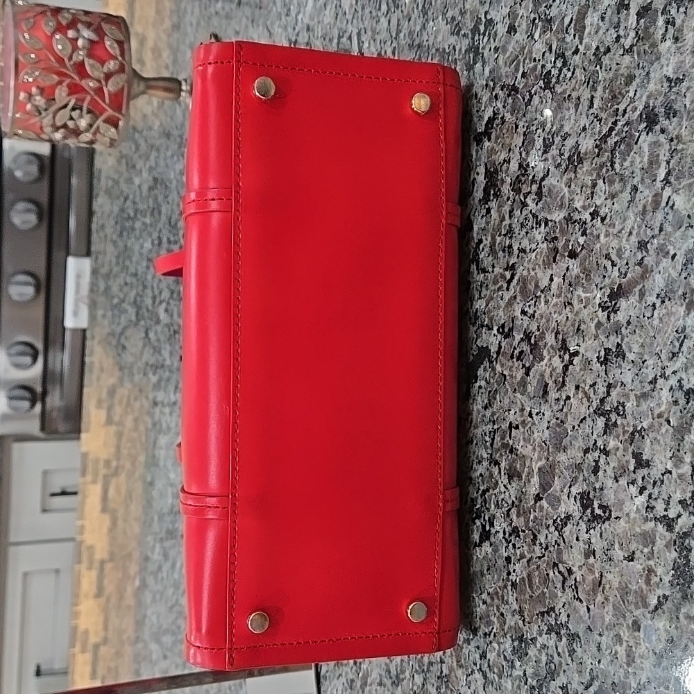Kate Spade New York Kyra Arbour Hill Tote Crossbody Red Pink - Picture 8 of 16
